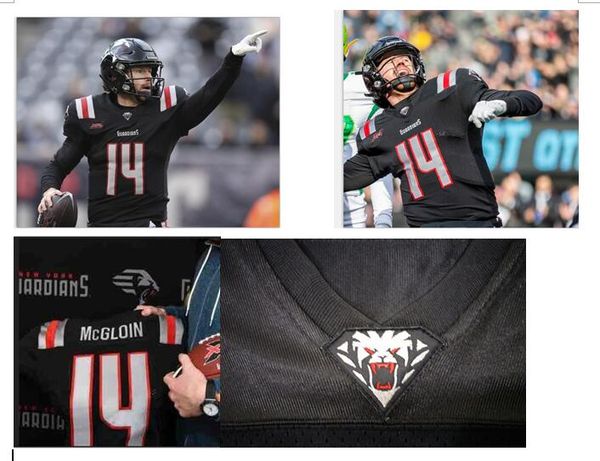 rare custom xfl teams 2020 ny guardians #14 matt mcgloin marquise williams darius victor justin stockton tim cook #78 coyle #56 heeney, Black;red
rare custom xfl teams 2020 ny guardians #14 matt mcgloin marquise williams darius victor justin stockton tim cook #78 coyle #56 heeney, Black;red