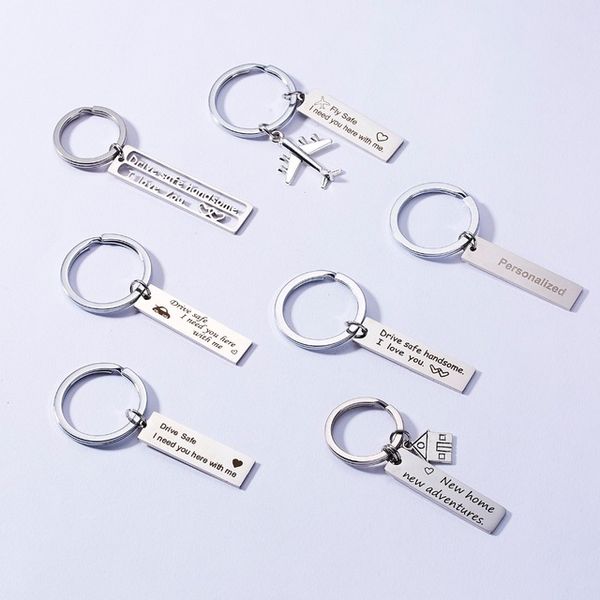 Custom And Regular Keyring Engraved Fashion For Car Logo Name Stainless Steel Personalized Gift Customized Anti-lost Keychain
Custom And Regular Keyring Engraved Fashion For Car Logo Name Stainless Steel Personalized Gift Customized Anti-lost Keychain