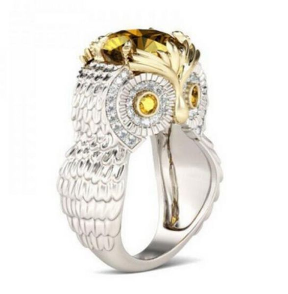 fashion european and american silver ring deluxe owl zircon color ring owl seiko ring
fashion european and american silver ring deluxe owl zircon color ring owl seiko ring