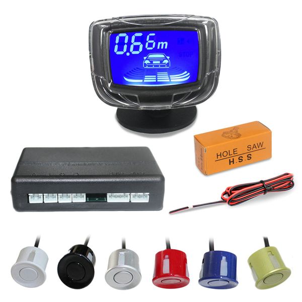 car auto display parking assistance 4 reverse lcd parking sensors backup radar car detector system alarm systems security
car auto display parking assistance 4 reverse lcd parking sensors backup radar car detector system alarm systems security