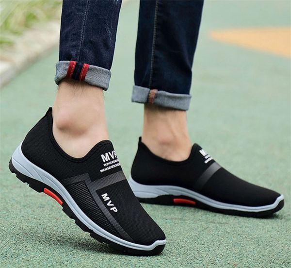 2020 new selling dad shoes breathable casual soft bottom two-tone wild casual shoes trend mens s-shoes 40-45, Black