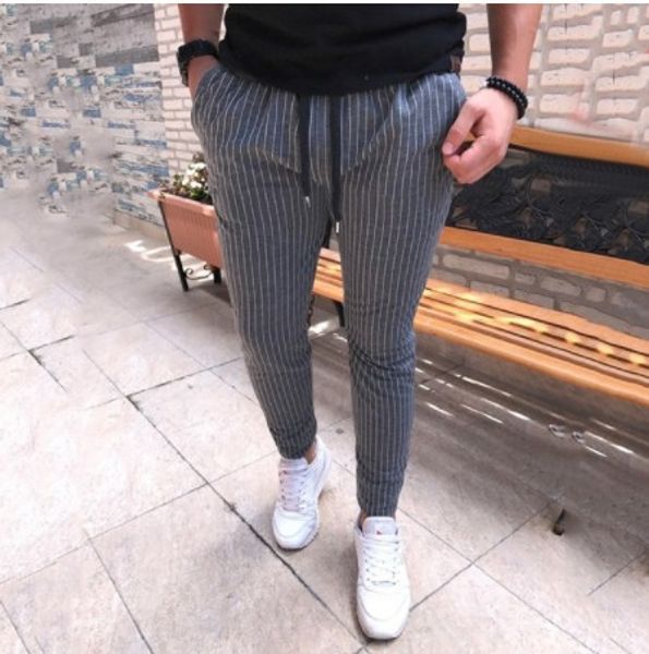 casual street sweatpants mens joggers striped fashion fit slim casual striped trouser long pants fxkdi, Black
casual street sweatpants mens joggers striped fashion fit slim casual striped trouser long pants fxkdi, Black