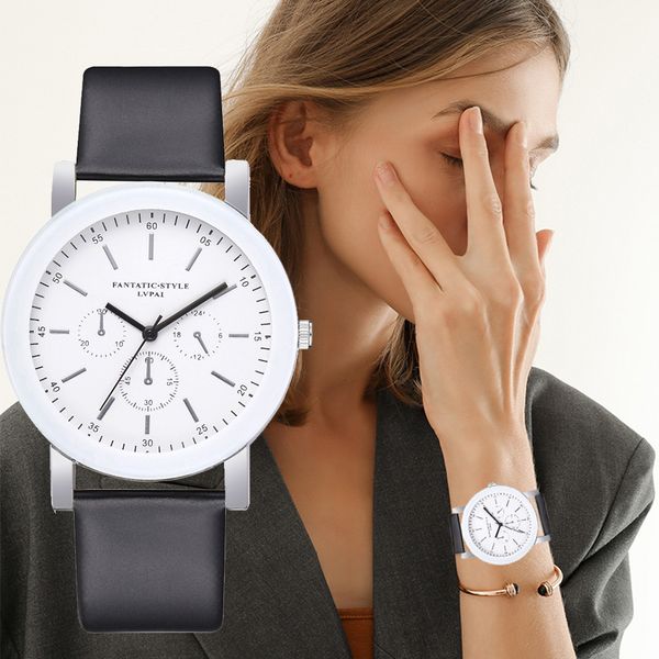 women's wrist watch watches lvpai casual quartz band watch analog wrist ladies casual quartz wristwatch relojio mujer, Slivery;brown
women's wrist watch watches lvpai casual quartz band watch analog wrist ladies casual quartz wristwatch relojio mujer, Slivery;brown