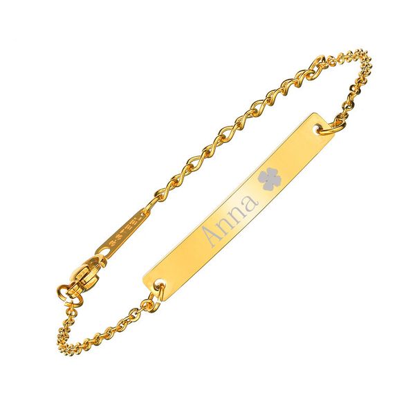 new design stainless steel custom name id bar bracelet for boy girl gold color charm children bracelets friends gifts, Golden;silver
new design stainless steel custom name id bar bracelet for boy girl gold color charm children bracelets friends gifts, Golden;silver