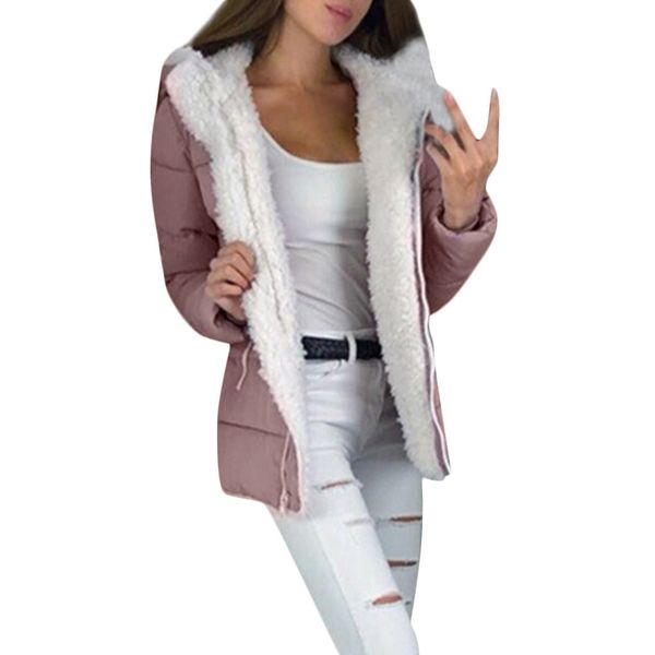 jaycosin women's jacket cold winter warm plus plush coats long sleeve windbreaker jacket outerwear zipper coat ladies basic, Black;brown
jaycosin women's jacket cold winter warm plus plush coats long sleeve windbreaker jacket outerwear zipper coat ladies basic, Black;brown