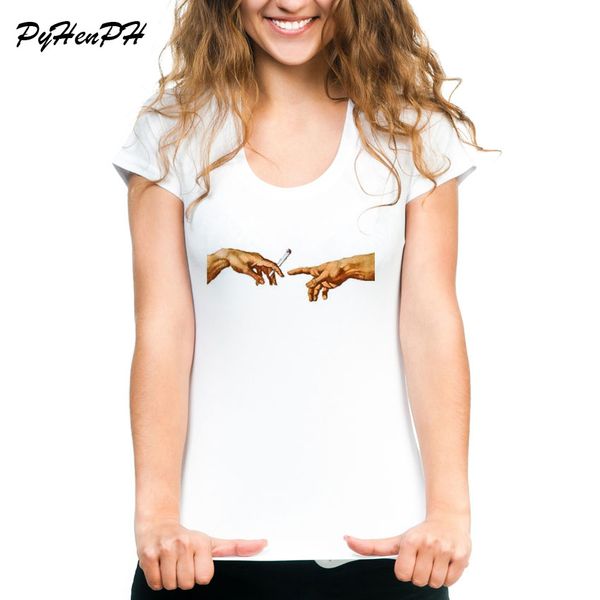 david michelangelo t shirt women korean clothes funny t-shirt casual short sleeve o-neck slim women tee shirt femme shirts, White
david michelangelo t shirt women korean clothes funny t-shirt casual short sleeve o-neck slim women tee shirt femme shirts, White