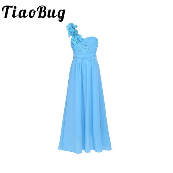 tiaobug 4-14y girls kids chiffon one-shoulder flower girl dress princess pageant birthday party formal occasion summer dress, Red;yellow
tiaobug 4-14y girls kids chiffon one-shoulder flower girl dress princess pageant birthday party formal occasion summer dress, Red;yellow