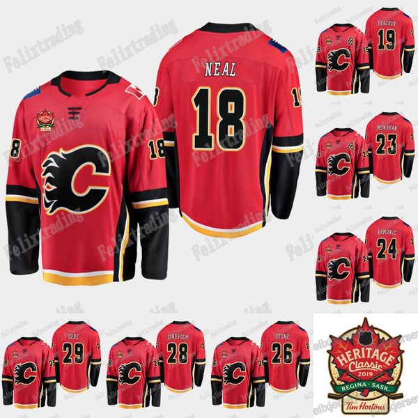 18 James Neal 2019 Heritage Calgary Flames Matthew Tkachuk Sean Monahan Travis Hamonic Michael Stone Elias Lindholm Dillon Dube Jersey
18 James Neal 2019 Heritage Calgary Flames Matthew Tkachuk Sean Monahan Travis Hamonic Michael Stone Elias Lindholm Dillon Dube Jersey
