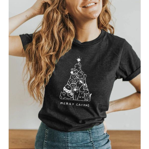 cute merry catmas christmas t-shirt funny happy holiday gift tshirt winter cat lover graphic cotton tees drop shipping, White
cute merry catmas christmas t-shirt funny happy holiday gift tshirt winter cat lover graphic cotton tees drop shipping, White