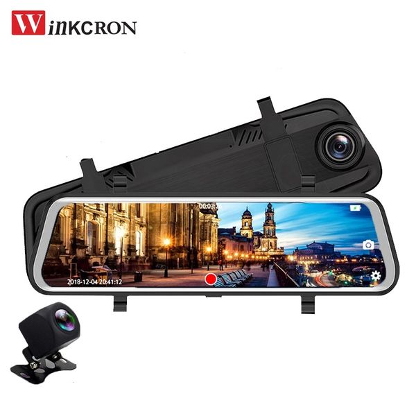 car dvr stream media rearview mirror 10" touch 1080p dash cam dual camera auto car video player intelligent system dvrs
car dvr stream media rearview mirror 10" touch 1080p dash cam dual camera auto car video player intelligent system dvrs
