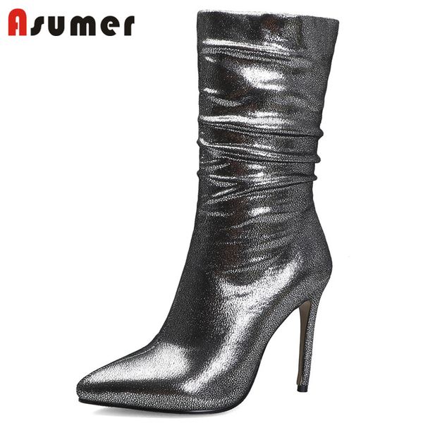 asumer 2020 big size 48 ankle boots for women pointed toe thin high heels party wedding shoes ladies autumn winter boots, Black
asumer 2020 big size 48 ankle boots for women pointed toe thin high heels party wedding shoes ladies autumn winter boots, Black