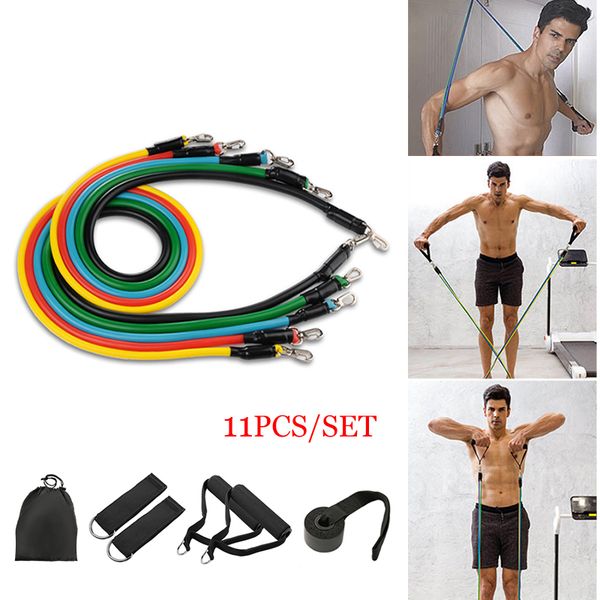 11pcs crossfit resistance bands tube set stretch training rubber expander tubes pilates fitness gum elastic pull rope equipmen
11pcs crossfit resistance bands tube set stretch training rubber expander tubes pilates fitness gum elastic pull rope equipmen