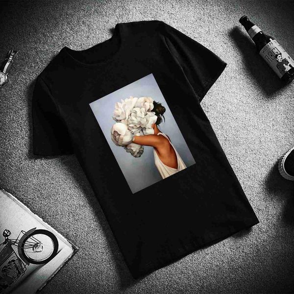 new cotton harajuku aesthetic t-shirt flowers feather printing noble luxury designer blouse shirt fashion casual couples t-shirt.
new cotton harajuku aesthetic t-shirt flowers feather printing noble luxury designer blouse shirt fashion casual couples t-shirt.