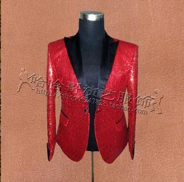 new men suits designs masculino homme terno stage costumes for singersred sequins blazer mens dance jacket star style dress punk, White;black
new men suits designs masculino homme terno stage costumes for singersred sequins blazer mens dance jacket star style dress punk, White;black