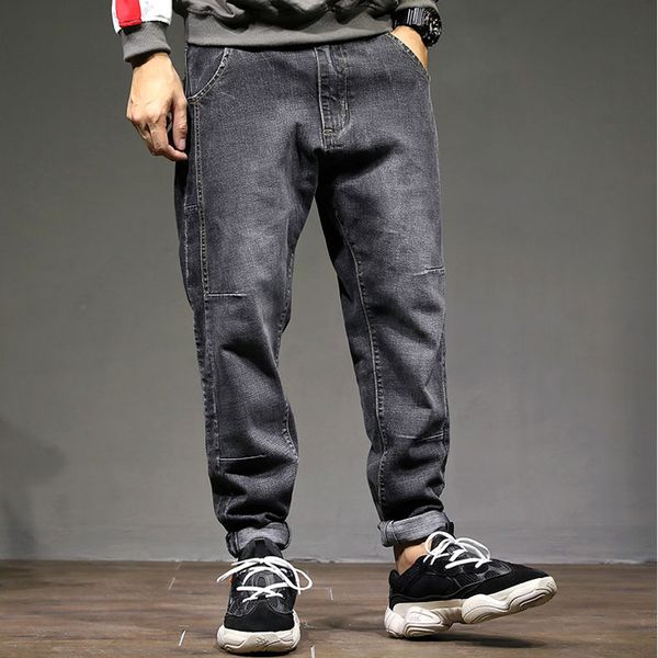 four seasons harem jeans men denim hip hop ankle-length pants loose baggy jogger jeans trousers large size 28-42, Blue
four seasons harem jeans men denim hip hop ankle-length pants loose baggy jogger jeans trousers large size 28-42, Blue