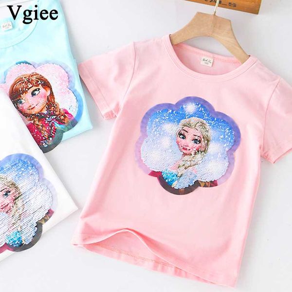 vgiee t-shirt for girls 2020 children's clothing the new summer girls short sleeve cotton frozen 2 t-shirt kids outfits, Blue
vgiee t-shirt for girls 2020 children's clothing the new summer girls short sleeve cotton frozen 2 t-shirt kids outfits, Blue