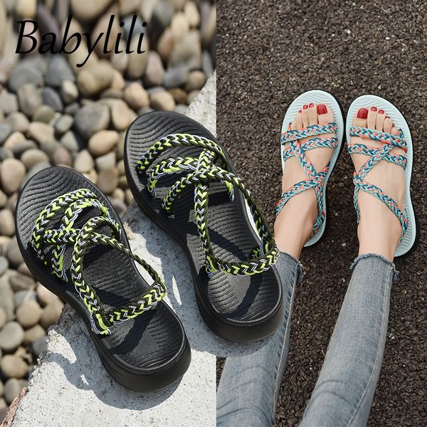 summer shoes women 2020 platform sandals woven flat casual shoes woman plus size 43 bandage breathable beach sandals flip flops, Black
summer shoes women 2020 platform sandals woven flat casual shoes woman plus size 43 bandage breathable beach sandals flip flops, Black
