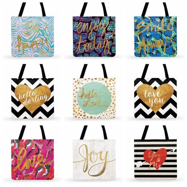 ladies shoulder bag love rose gold foil painting print tote bag for women casual tote foldable shopping outdoor beach
ladies shoulder bag love rose gold foil painting print tote bag for women casual tote foldable shopping outdoor beach