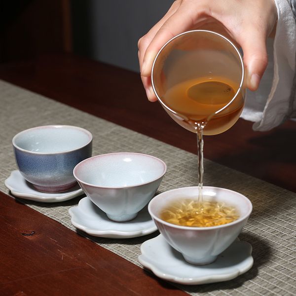 70/90ml kiln change ceramic tea cup kung fu tea set master cups porcelain teacup small tea bowl gift box teaware drinkware decor
70/90ml kiln change ceramic tea cup kung fu tea set master cups porcelain teacup small tea bowl gift box teaware drinkware decor