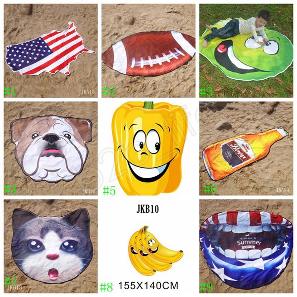 irregular beach towel american flag towels football blanket 155cm summer animal fruit shape wrap scarf thick yoga mat gga1992
irregular beach towel american flag towels football blanket 155cm summer animal fruit shape wrap scarf thick yoga mat gga1992