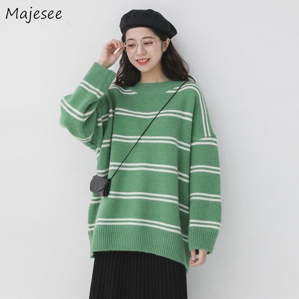 women sweater simple vintage leisure retro female pullovers stylish winter striped females sweaters korean style o-neck ulzzang, White;black
women sweater simple vintage leisure retro female pullovers stylish winter striped females sweaters korean style o-neck ulzzang, White;black