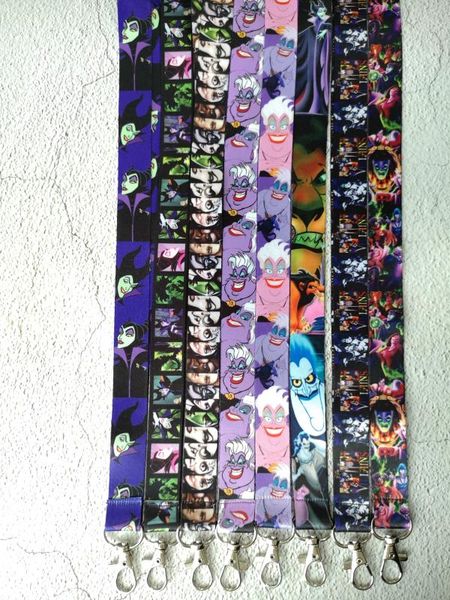 10pcs/20pcs/50pcs/100pcs mermaid ursula maleficent villain lanyard neck strap lanyard mobile phone key chain id badge key chain, Silver
10pcs/20pcs/50pcs/100pcs mermaid ursula maleficent villain lanyard neck strap lanyard mobile phone key chain id badge key chain, Silver