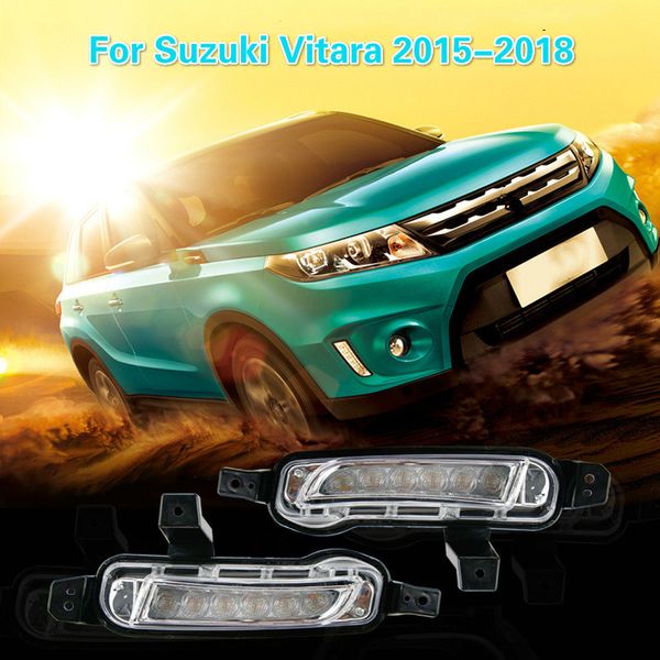 cscsnl 1 set for vitara 2015 2016 2017 2018 12v abs fog lamp drl daytime running light car-styling yellow turn signal
cscsnl 1 set for vitara 2015 2016 2017 2018 12v abs fog lamp drl daytime running light car-styling yellow turn signal