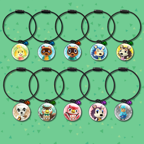 animal crossing: new horizons anime surrounding acrylic pendant keychain key ring, Silver
animal crossing: new horizons anime surrounding acrylic pendant keychain key ring, Silver