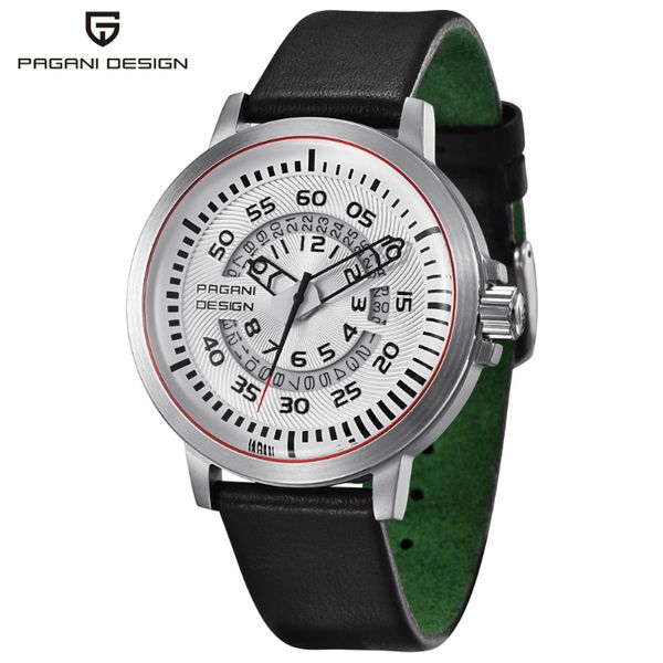 pagani design japanese miyota quartz mens watch black stainless steel case complete calendar male clock waterproof a401, Slivery;brown
pagani design japanese miyota quartz mens watch black stainless steel case complete calendar male clock waterproof a401, Slivery;brown