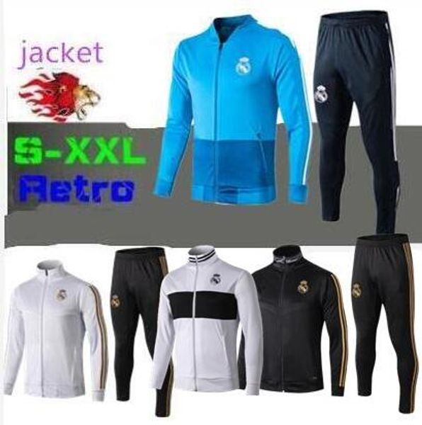 new 2019Real Madrid tracksuit soccer jacket full zipper tracksuit 19/20 de foot ISCO Real Madrid jacket pants Chandal Training suit kit Size
new 2019Real Madrid tracksuit soccer jacket full zipper tracksuit 19/20 de foot ISCO Real Madrid jacket pants Chandal Training suit kit Size