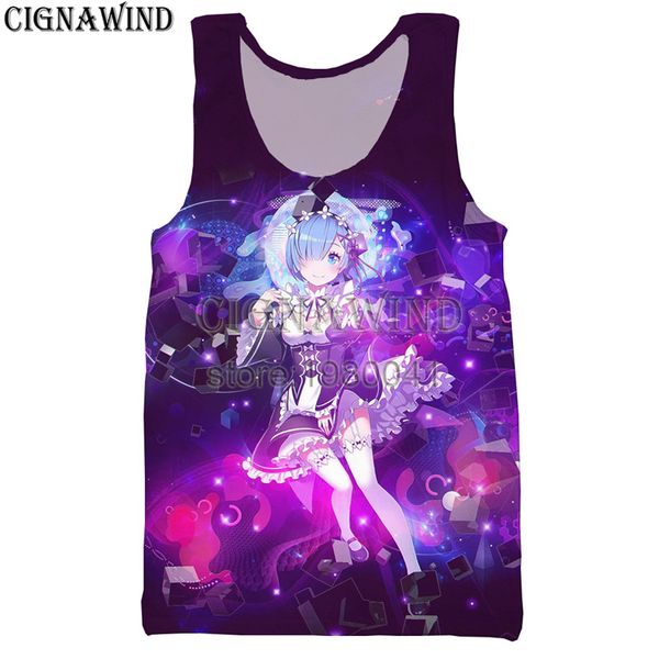 new summer anime re zero rem vest men/women 3d printing vests casual harajuku style bodybuilding streetwear, White;black
new summer anime re zero rem vest men/women 3d printing vests casual harajuku style bodybuilding streetwear, White;black