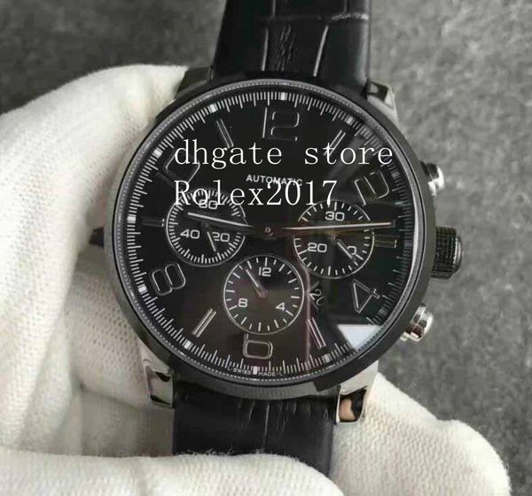 men's sport super factory mens luxury watch 42mm black leather eta 7750 movement automatic mens black pvd dial watch 2020, Slivery;brown
men's sport super factory mens luxury watch 42mm black leather eta 7750 movement automatic mens black pvd dial watch 2020, Slivery;brown
