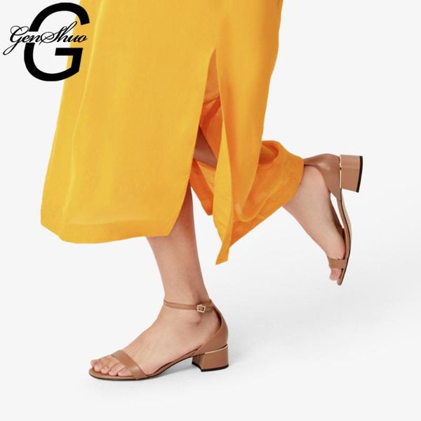 sandals genshuo women ankle strappy summer shoes open toe mid heels bloack heeled party dress black white brown
sandals genshuo women ankle strappy summer shoes open toe mid heels bloack heeled party dress black white brown