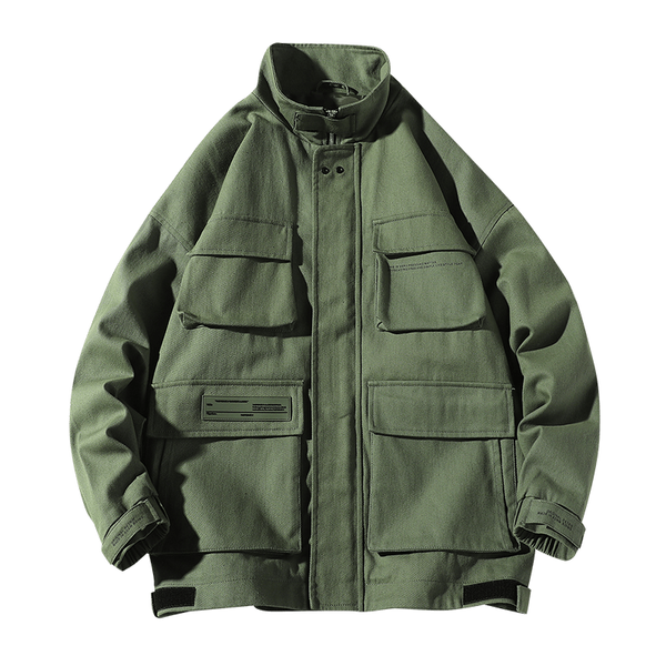2020 men jackets autumn youth men's fashion jacket coats turn down collar high street multi pocket cargo jackets male, Black;brown
2020 men jackets autumn youth men's fashion jacket coats turn down collar high street multi pocket cargo jackets male, Black;brown