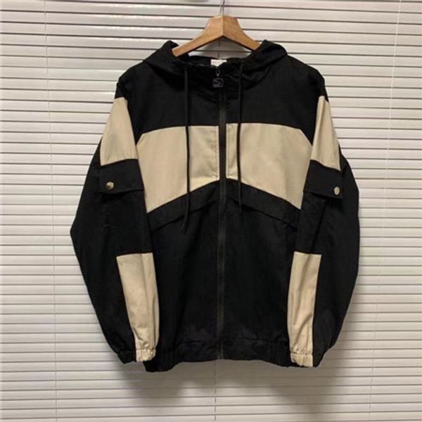brand mens women designer windbreaker 2 fashion color contrast color patchwork casual hooded zipper winter coat jackets m-2xl size lsy198121, Black;brown
brand mens women designer windbreaker 2 fashion color contrast color patchwork casual hooded zipper winter coat jackets m-2xl size lsy198121, Black;brown