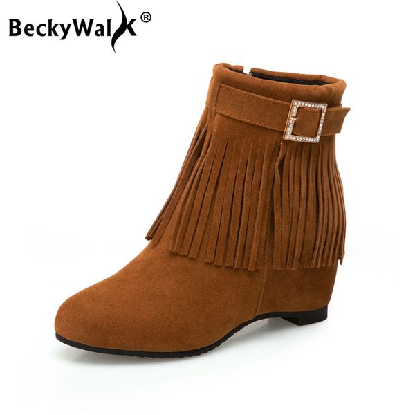 beckywalk зимние замшевые сапоги женская обувь пряжки клин ботильоны осень молния дизайн туфли-botas mujer обувь женщина wsh3057, Black
beckywalk зимние замшевые сапоги женская обувь пряжки клин ботильоны осень молния дизайн туфли-botas mujer обувь женщина wsh3057, Black
