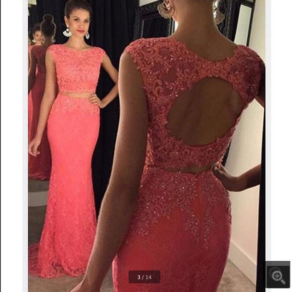 vestido de festa pink lace appliques mermaid two piece evening dress cap sleeve formal floor length evening gowns selling 2019, Black;red
vestido de festa pink lace appliques mermaid two piece evening dress cap sleeve formal floor length evening gowns selling 2019, Black;red