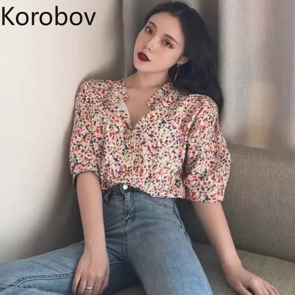коробов корейских женщин блузки с цветочным принтом элегантные рубашки с v-образным вырезом с половиной рукавов женские рубашки 2019 новый в, White 
коробов корейских женщин блузки с цветочным принтом элегантные рубашки с v-образным вырезом с половиной рукавов женские рубашки 2019 новый в, White