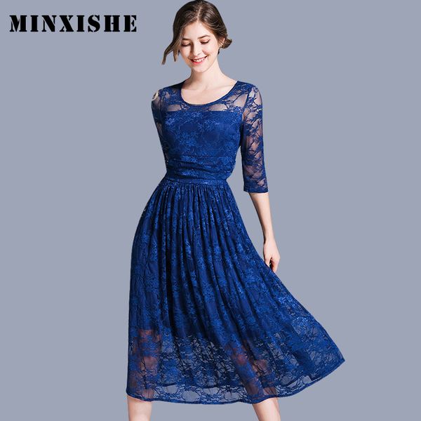 lace elegant long hollow casual autumn women dress office lady o-neck slim party dresses maxi a-line big size ladies vestidos, Black;gray
lace elegant long hollow casual autumn women dress office lady o-neck slim party dresses maxi a-line big size ladies vestidos, Black;gray