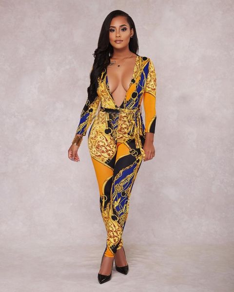 bodycon floral print woman jumpsuit romper 2018 elegant v neck long sleeve bodysuit women one piece women overalls, Black;white
bodycon floral print woman jumpsuit romper 2018 elegant v neck long sleeve bodysuit women one piece women overalls, Black;white