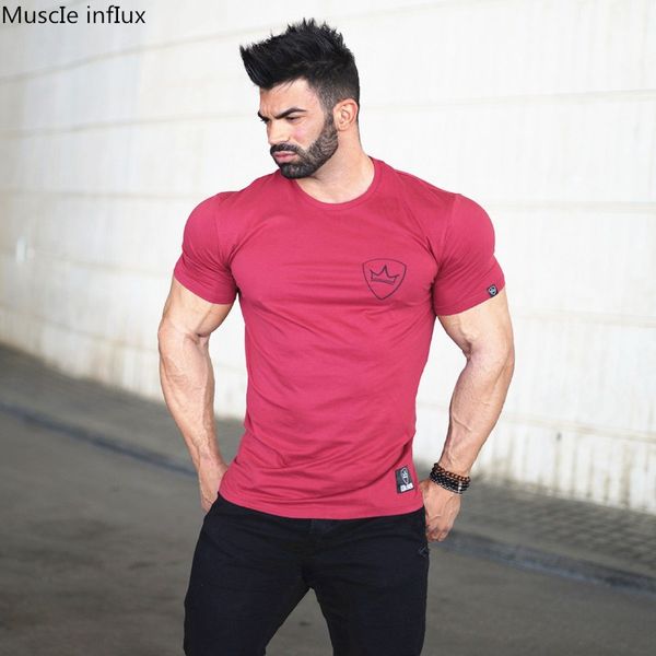 2019 men gym sport running cotton t-shirt fitness training bodybuilding short sleeve male casual tees clothing, Black;blue
2019 men gym sport running cotton t-shirt fitness training bodybuilding short sleeve male casual tees clothing, Black;blue