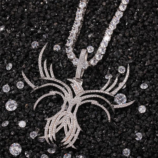 2020 new elk design cz pendant necklace hip hop zirconia animal pendants with tennis chain fashion hip hop jewelry mens, Silver
2020 new elk design cz pendant necklace hip hop zirconia animal pendants with tennis chain fashion hip hop jewelry mens, Silver