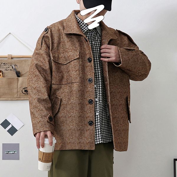 2019 male autumn loose korean version of the wild trend casual thick long-sleeved jacket coat large size streetwear, Black;brown
2019 male autumn loose korean version of the wild trend casual thick long-sleeved jacket coat large size streetwear, Black;brown