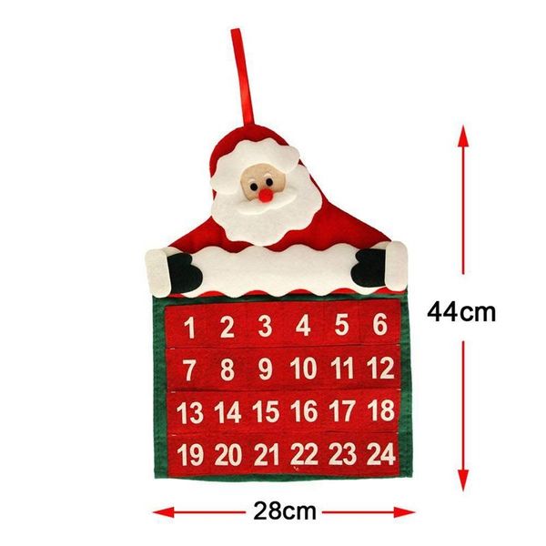 christmas advent calendar countdown santa claus fabric xmas decor pockets gift christmas decorations
christmas advent calendar countdown santa claus fabric xmas decor pockets gift christmas decorations