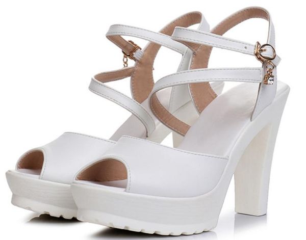 2019 women's sandals in summer with new style high heel coarse heel waterproof table @73, Black
2019 women's sandals in summer with new style high heel coarse heel waterproof table @73, Black