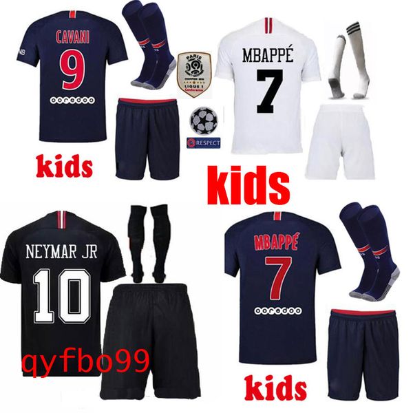 18 19 Paris kids soccer jerseys home mbappe maillot de foot 2019 psg CAVANI DI MARIA BUFFON survetement child youth football uniforms SETS
18 19 Paris kids soccer jerseys home mbappe maillot de foot 2019 psg CAVANI DI MARIA BUFFON survetement child youth football uniforms SETS