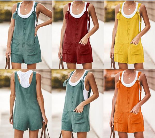 spot 2021 european spring and summer fashion casual street strap pocket button jumpsuit, support mixed batch, Black;white
spot 2021 european spring and summer fashion casual street strap pocket button jumpsuit, support mixed batch, Black;white