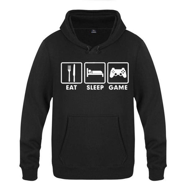 eat sleep game gamer personality sweatshirts men 2020 mens hooded fleece pullover hoodies, Black
eat sleep game gamer personality sweatshirts men 2020 mens hooded fleece pullover hoodies, Black