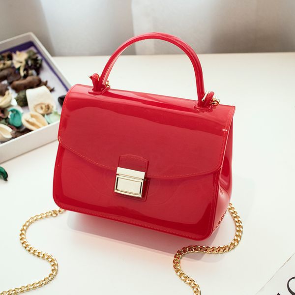 2020 summer new ladies jelly bag fashion shoulder diagonal bag transparent portable small
2020 summer new ladies jelly bag fashion shoulder diagonal bag transparent portable small