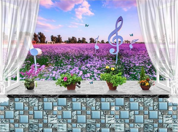3d wallpaper custom p mural window slat lavender flower sea 3d mural background wall landscape wall tapestry 3d
3d wallpaper custom p mural window slat lavender flower sea 3d mural background wall landscape wall tapestry 3d